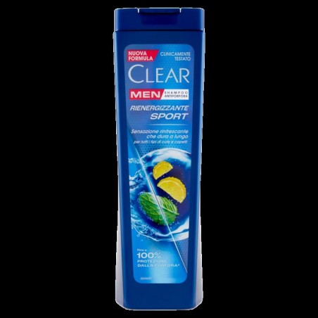 CLEAR SHAMPOO SPORT RIENERGIZZANTE 225ML