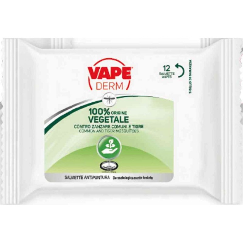 VAPE DERM VEGETALE SALVIETTA