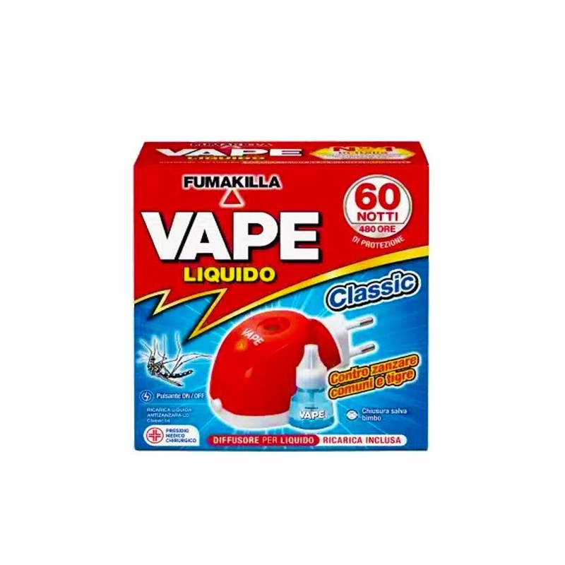 VAPE ELETTROEMANATORE + RIC. LIQ. 48 ORE