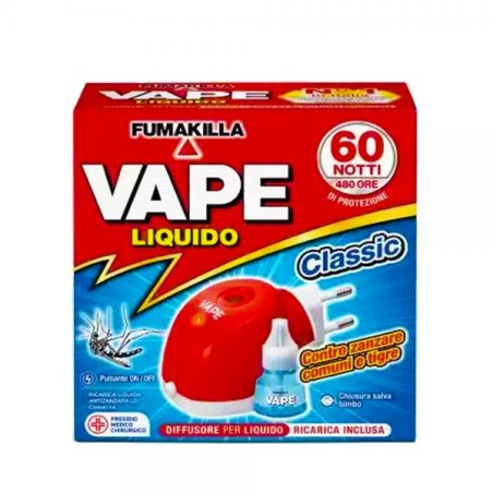 VAPE ELETTROEMANATORE + RIC. LIQ. 48 ORE