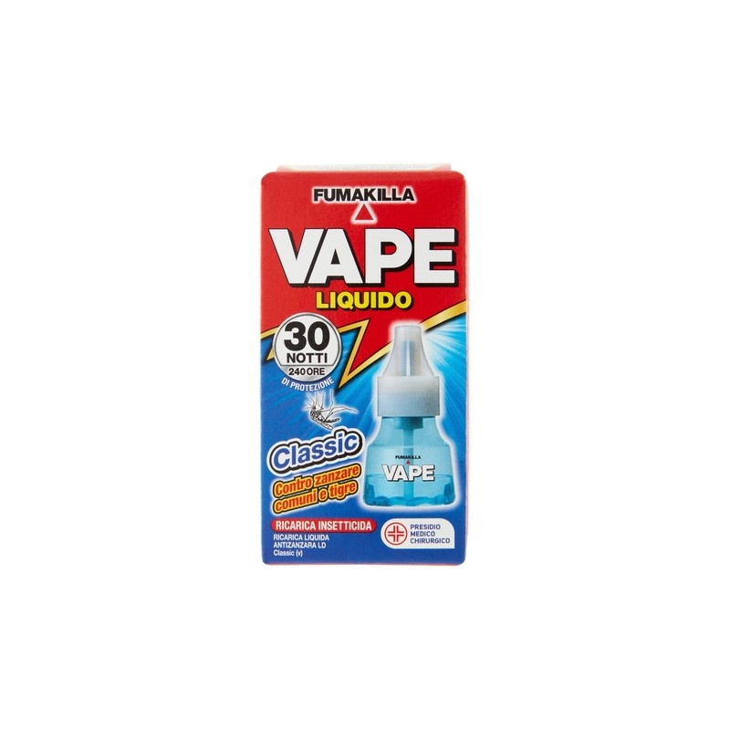 VAPE RICARICA LIQUIDA CLASSIC 30 NOTTI