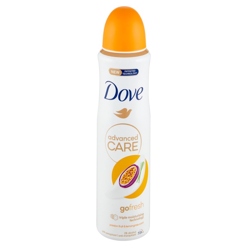 DOVE DEO SPRAY ADVANCED CARE PASSION 150ML