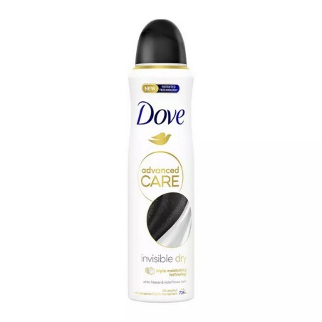 DOVE DEO SPRAY ADVANCED CARE INVISIBLE DRY 150ML