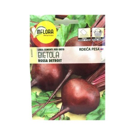 INFLORA SEMENTI ORTO BIETOLA ROSSA DETROIT