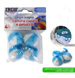 PALLA MAGICA CATTURA CAPELLI E PELUCCHI 4PZ