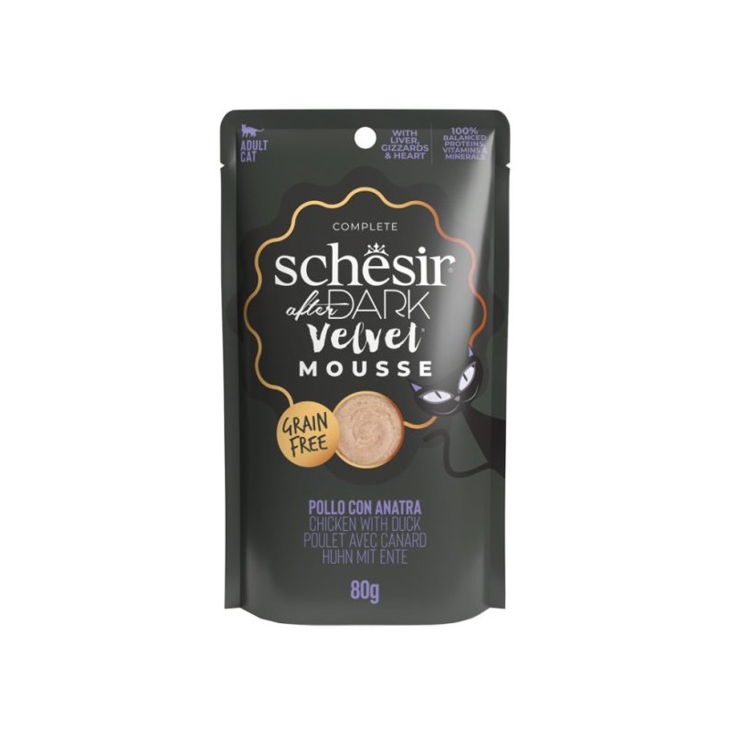 SHESIR AFTER DARK VELVET MOUSSE POLLO/ANATRA 80GR