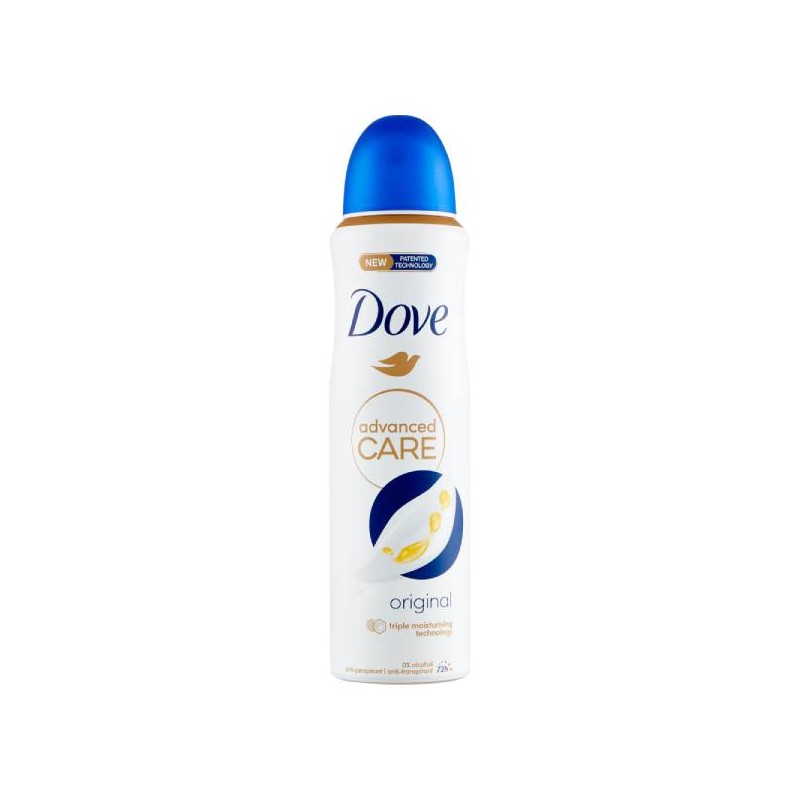 DOVE DEO SPRAY ADVANCED CARE ORIGINAL 150ML