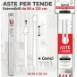 ASTE TENDA 90 120CM