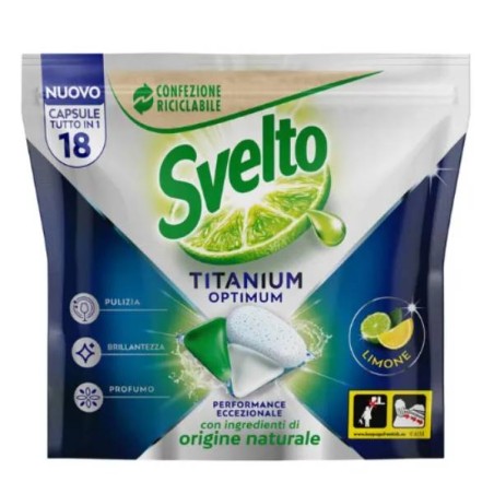 SVELTO TABS TITANIUM LIMONE 18PZ