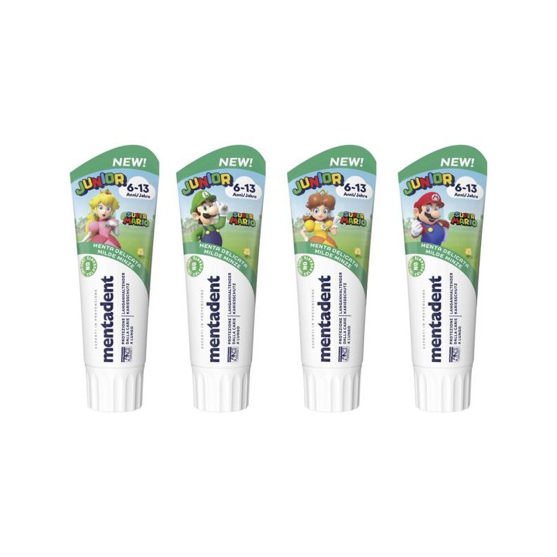 MENTADENT DENTIFRICIO JUNIOR 6-13 ANNI 75ML