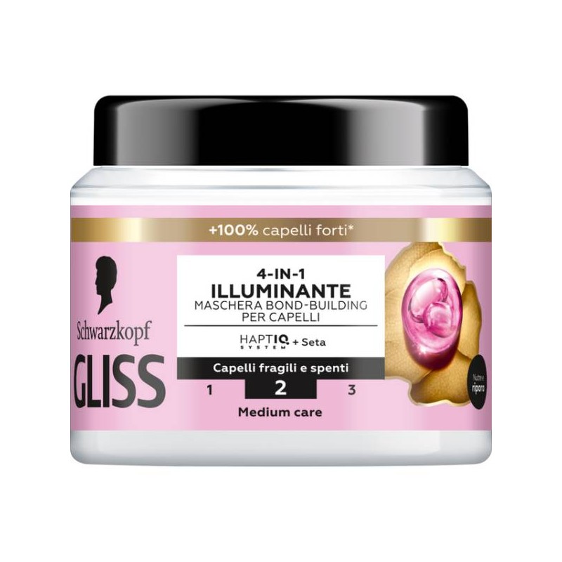 GLISS MASCHERA 4IN1 ILLUMINANTE 400ML