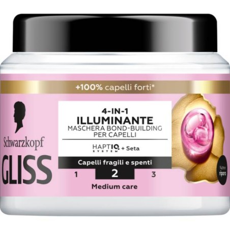 GLISS MASCHERA 4IN1 ILLUMINANTE 400ML