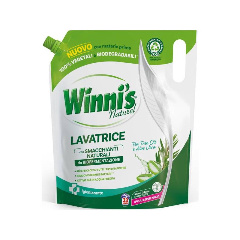 WINNIS LAVATRICE BUSTA IGIENIZZANTE 1,35LT 30LAV