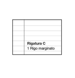 QUADERNO SFUSO RIGO C MARGINATO