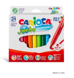 CARIOCA PENNARELLI JUMBO 24PZ BL.