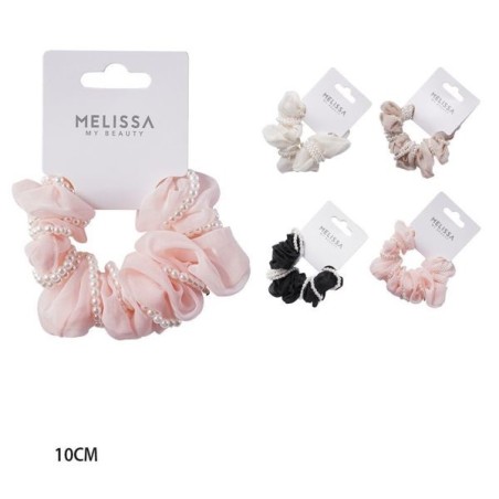 MELISSA ELASTICO CAPELLI PERLINE 10CM