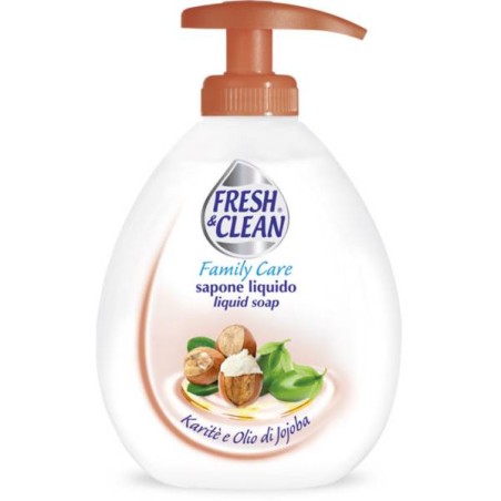 FRESH & CLEAN FAMILY CARE SAP.LIQ.KARITE E JOJOBA 300ML