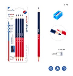 PRYMA MATITA BICOLORE FINE 4PZ +TEMPERINO