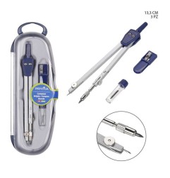 PRYMA COMPASSO 13.3CM+MINA+TEMPERINO BL.