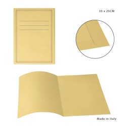 CARTELLINA MANILLA SEMPLICE STAMPA 190G