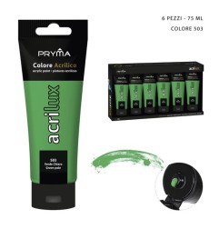 PRYMA COLORE ACRILICO N.503 VERDE CHIARO 75ML