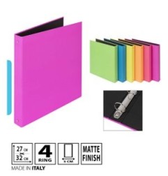 PRYMA RACCOGLITORE 4ANELLI 27X32CM FLUO