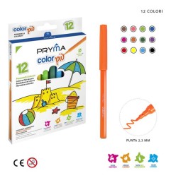 PRYMA PENNARELLI COLORPIU 12PZ BL.