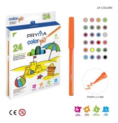 PRYMA PENNARELLI COLORPIU 24PZ BL.