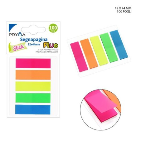 PRYMA STICK SEGNAPAGINA 12X44MM 100FF 5P