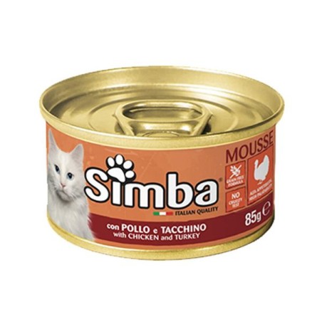 SIMBA LATTINA GATTO POLLO&TACCHINO 85GR