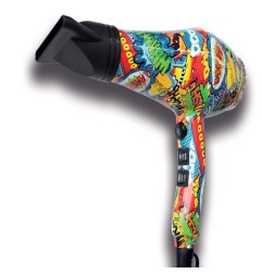 ASCIUGACAPELLI PROFESSIONALE 2000W DESIGN FUMETTO