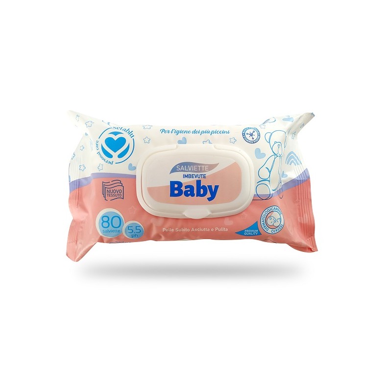 SALVIETTE BABY WIPES 80PZ