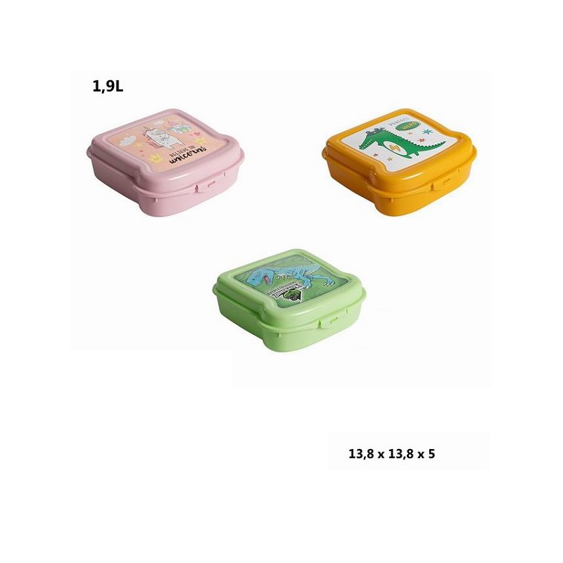 CONTENITORE SANDWICH QUADRATO 13.5CM