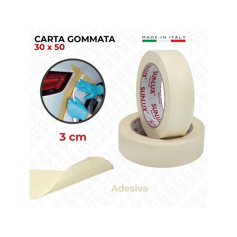 CARTA GOMMATA ADESIVA 30X50CM 3CM