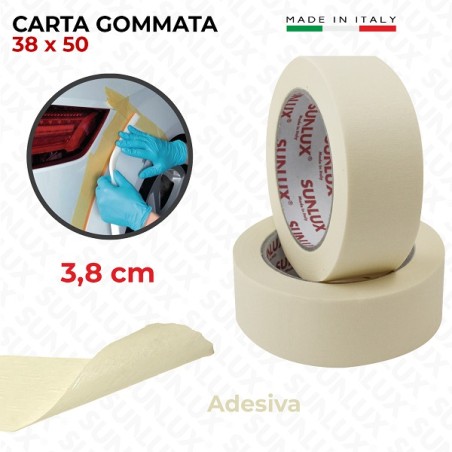 CARTA GOMMATA ADESIVA 38X50CM 3,8CM