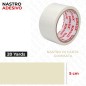SUNLUX NASTRO ADESIVO CARTA GOMMATA 5CMX20YARDS
