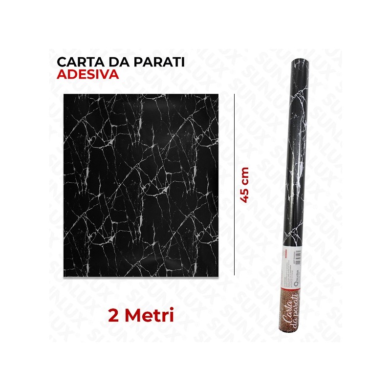 CARTA DA PARATI ADESIVA 45CMX2MT