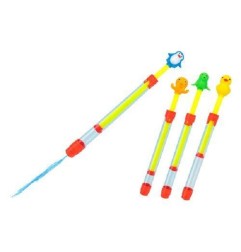 TUBO ACQUA CON TESTA ANIMALE 30CM 4ASS