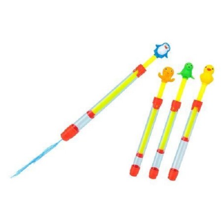 TUBO ACQUA CON TESTA ANIMALE 30CM 4ASS