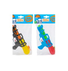 PISTOLA ACQUA SPRUZZO 26CM 2 COLORI ASS