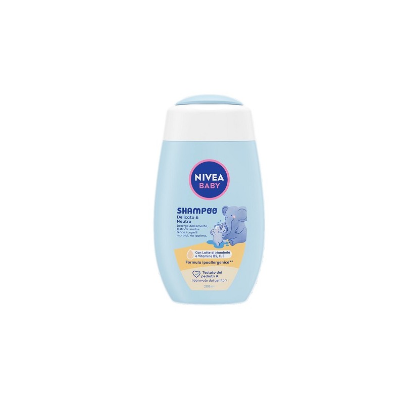 NIVEA BABY SHAMPOO DELICATO NEUTRO 200ML