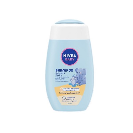 NIVEA BABY SHAMPOO DELICATO NEUTRO 200ML