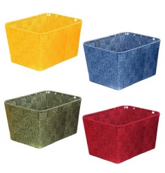 DOMINO CESTO PANAMA 26X18X14CM ASS .