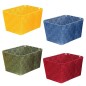 DOMINO CESTO PANAMA 26X18X14CM ASS .