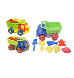 GIOCHI SPIAGGIA CAMION CON ACCESSORI