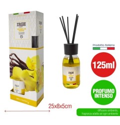 DIFFUSORE IRGE AMBIENTE BASTONCINI VANIGLIA 125ML
