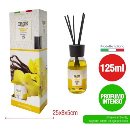 DIFFUSORE IRGE AMBIENTE BASTONCINI VANIGLIA 125ML