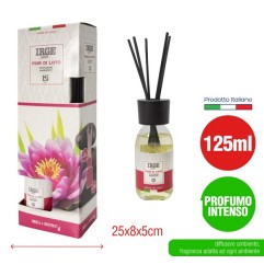 DIFFUSORE IRGE AMBIENTE BASTONCINI F.LOTO 125ML