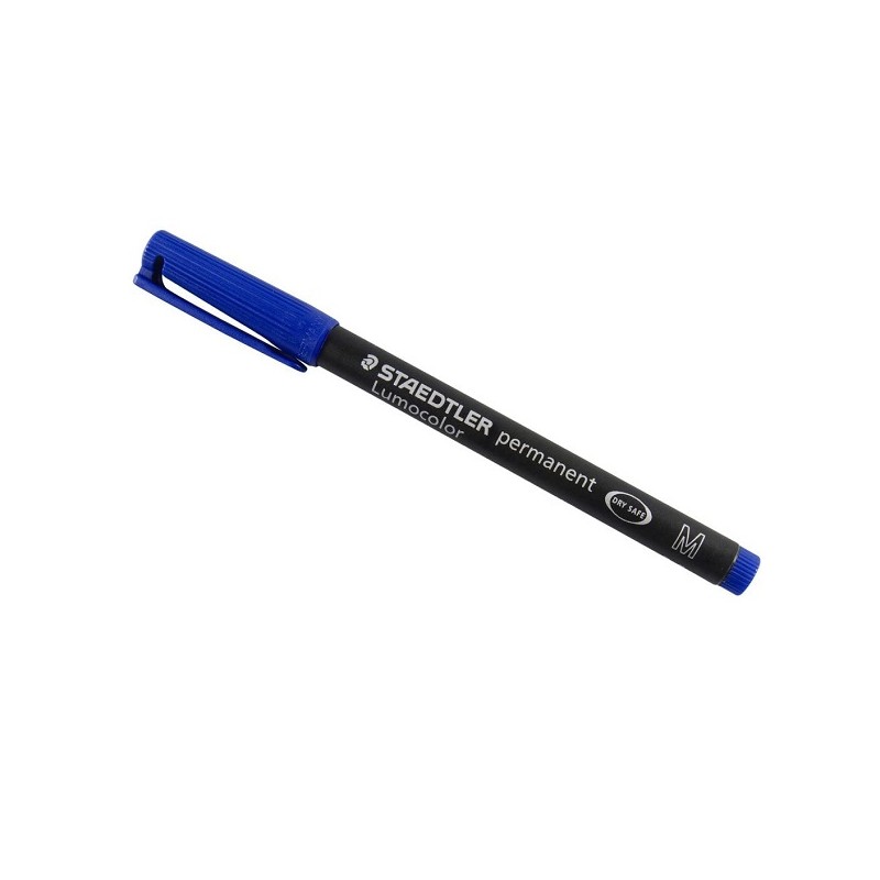 STAEDTLER P PERMANENTE LUMOCOLOR 1MM BLU