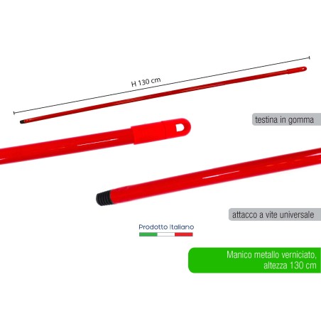 MANICO ROSSO ROBUSTO 130CM